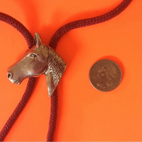 Vintage Horse Bolo tie - Picture 4 of 4